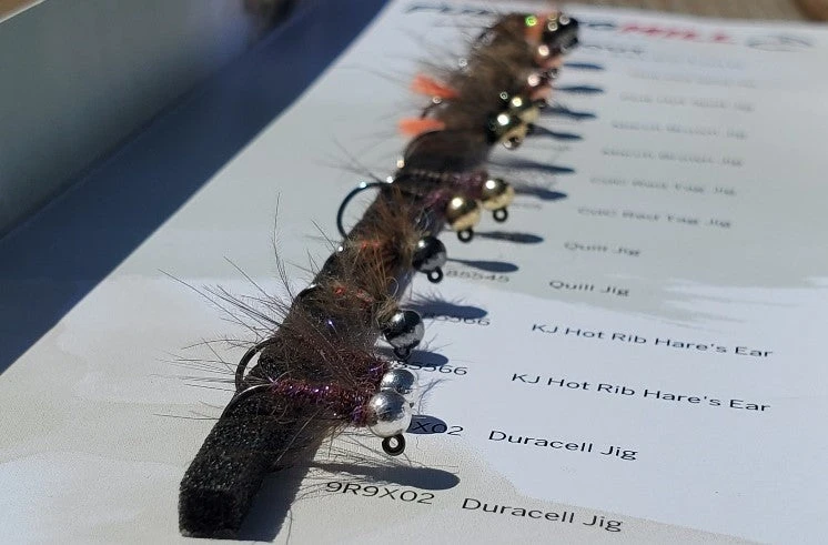 Jighead Nymphs // 1 Dozen Tactical Nymph Assortment By Fulling Mill 5 Jighead Nymphs // 1 Dozen Tactical Nymph Assortment By Fulling Mill - Image 3