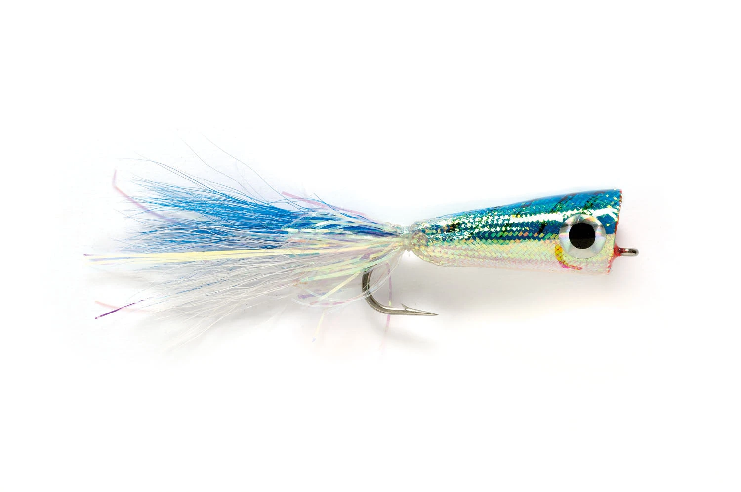 Mylar Popper By Fulling Mill // Saltwater Popper 2/0 4 Mylar Popper By Fulling Mill // Saltwater Popper 2/0 - Image 2