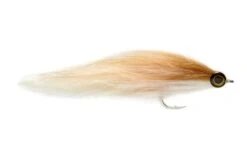 Two Tone Brushy Tan & White By Fulling Mill // Saltwater Baitfish
