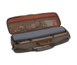 Fishpond Dakota 31" Carry-on Rod And Reel Case/Granite -Fishpond Store Dakota32 open