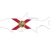 Florida State Flag Tarpon Sticker -Fishpond Store FloridaTarponSticker 01