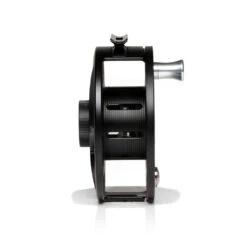 Hatch Iconic Fly Reel // 11 Plus -Fishpond Store Iconic11PlusReel BlackSilver MidArbor Side