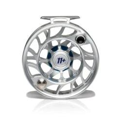 Hatch Iconic Fly Reel // 11 Plus -Fishpond Store Iconic11PlusReel ClearBlue LargeArbor Back