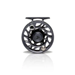 Hatch Iconic Fly Reel // 3 Plus -Fishpond Store Iconic3PlusReel GreyBlack LargeArbor Back