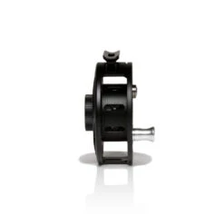 Hatch Iconic Fly Reel // 4 Plus -Fishpond Store Iconic4PlusReel BlackSilver LargeArbor Side