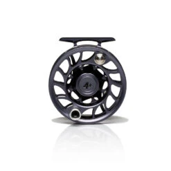 Hatch Iconic Fly Reel // 4 Plus -Fishpond Store Iconic4PlusReel GreyBlack LargeArbor Back