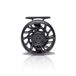 Hatch Iconic Fly Reel // 4 Plus -Fishpond Store Iconic4PlusReel GreyBlack LargeArbor Front
