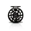Hatch Iconic Fly Reel // 5 Plus -Fishpond Store Iconic5PlusReel BlackSilver LargeArbor Front