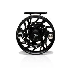 Hatch Iconic Fly Reel // 7 Plus -Fishpond Store Iconic7PlusReel BlackSilver MidArbor Back