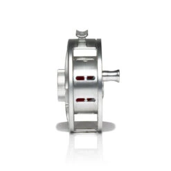 Hatch Iconic Fly Reel // 7 Plus -Fishpond Store Iconic7PlusReel ClearRed LargeArbor Side