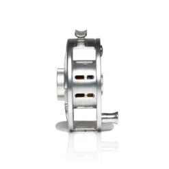 Hatch Iconic Fly Reel // 7 Plus -Fishpond Store Iconic7PlusReel ClearRed MidArbor Side