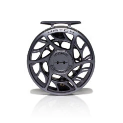 Hatch Iconic Fly Reel // 7 Plus -Fishpond Store Iconic7PlusReel GreyBlack LargeArbor Front