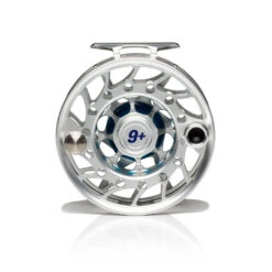 Hatch Iconic Fly Reel // 9 Plus -Fishpond Store Iconic9PlusReel ClearBlue MidArbor Back