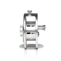 Hatch Iconic Fly Reel // 9 Plus -Fishpond Store Iconic9PlusReel ClearRed MidArbor Side