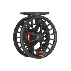 Redington RUN Fly Reel -Fishpond Store RUN Black Front Angled