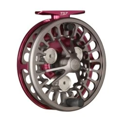 Redington TILT Euro Nymphing Reels -Fishpond Store Redington TILT Garnet Angle Front