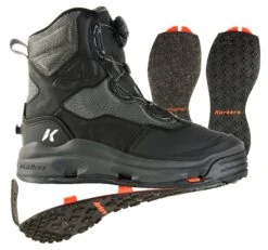 Korkers Darkhorse Wading Boot -Fishpond Store korkers fb4710 darkhorse wading boot drpdn felt ko