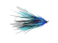 Stu's Ostrich Mini-Intruder By Aqua Flies -Fishpond Store miniintruder12031blupur