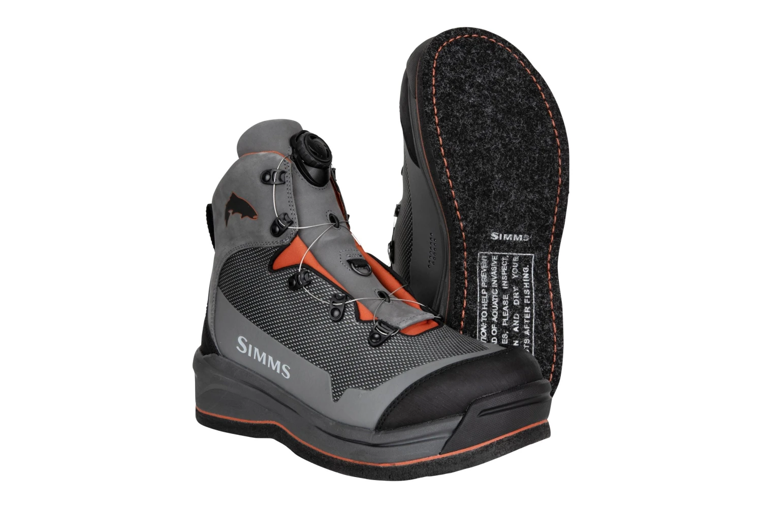 Simms Men's Guide Boa Boot // Vibram & Felt Soles 6 Simms Men's Guide Boa Boot // Vibram & Felt Soles - Image 4