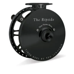Tibor Riptide Reel 9/10/11 - Saltwater Reel -Fishpond Store tibor riptide fly reel.MAIN .Jet Black.00