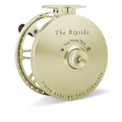 Tibor Riptide Reel 9/10/11 - Saltwater Reel -Fishpond Store tibor riptide fly reel.MAIN .Satin Gold.00
