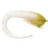 Mangum's Dragon Tail White 1/0 - By Fulling Mill -Fishpond Store white