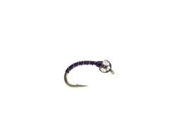 RIO's Tungsten Zebra Midge -Fishpond Store zebrapurple